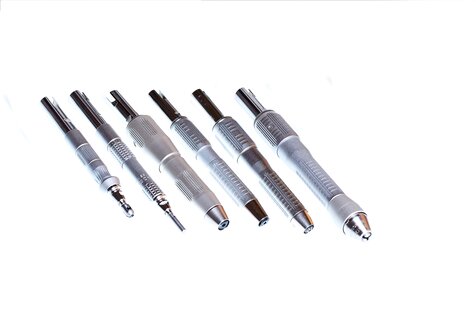 Handpieces for pending motors
