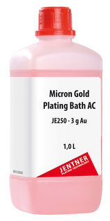 Gold Plating Bath JE250 - 3 g/L Au