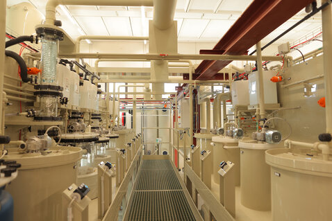 Gold platinum palladium refinery/recovery plant