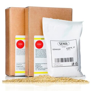 GENIA109 — 18k Yellow Gold Master Alloy for Casting and Mechanical Working