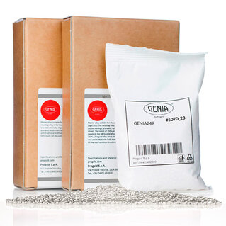 GENIA249 — 18k White Gold Pd-Based Master Alloy for Casting and Mechanical Working