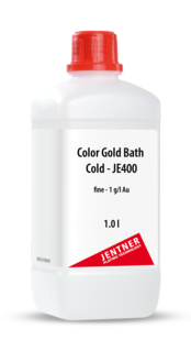 Bagno d'oro a freddo JE400 - fine - 1 g/L Au