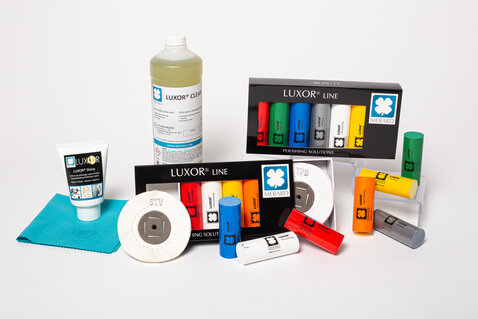 Gamma di paste e dischi per lucidatura LUXOR®