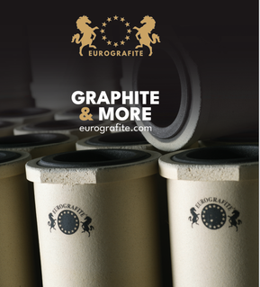 Crogioli in grafite completi di ceramica